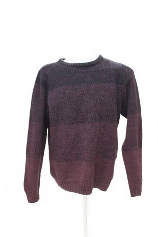 Pánský svetr Jean Pascale, barva fialová, velikost M