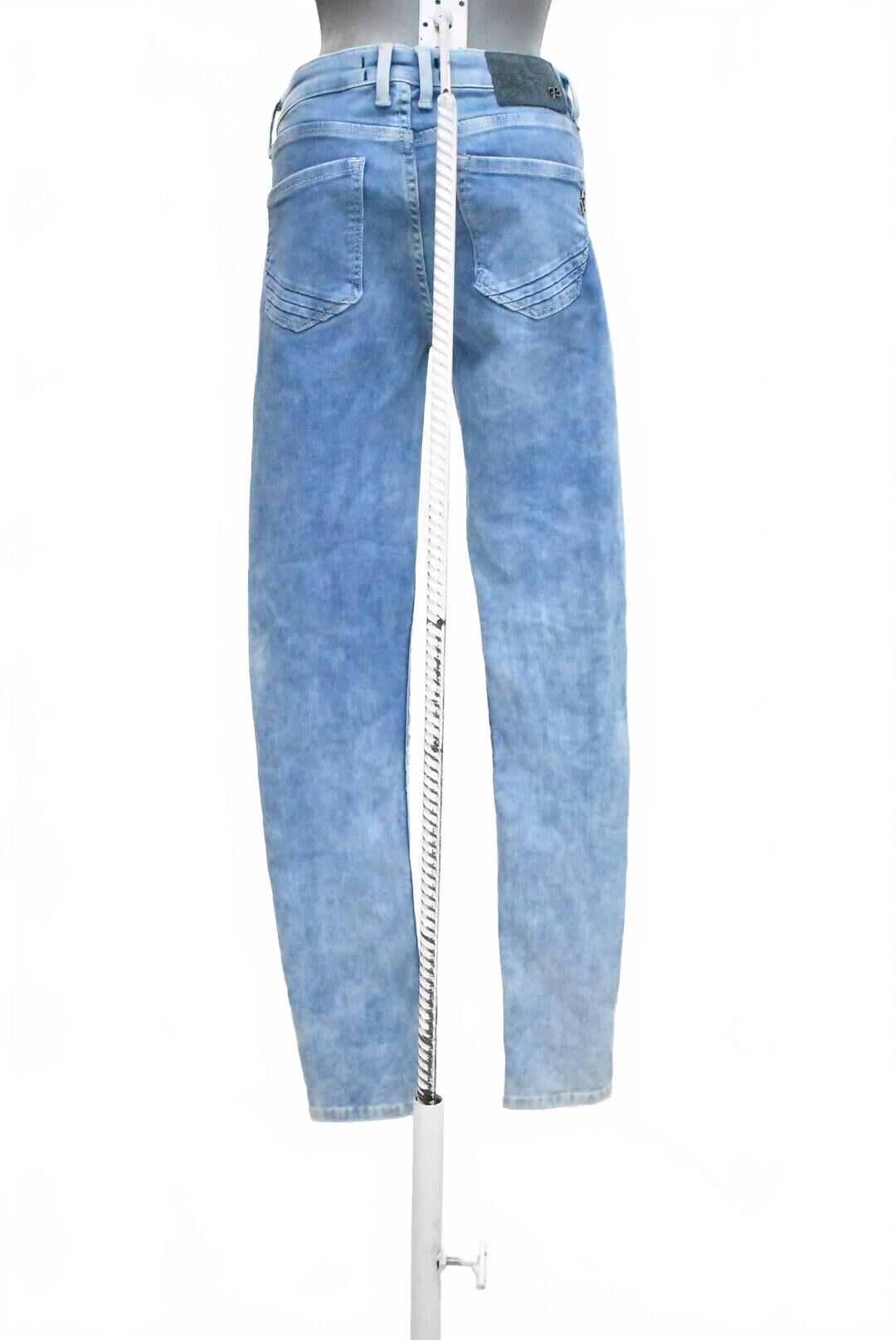 Dámske nohavice Pepe Jeans, farba denim, veľkosť S