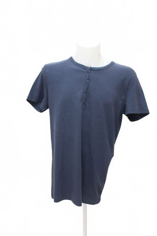 Pánské tričko Identic bez potisku, barva šedá, velikost L