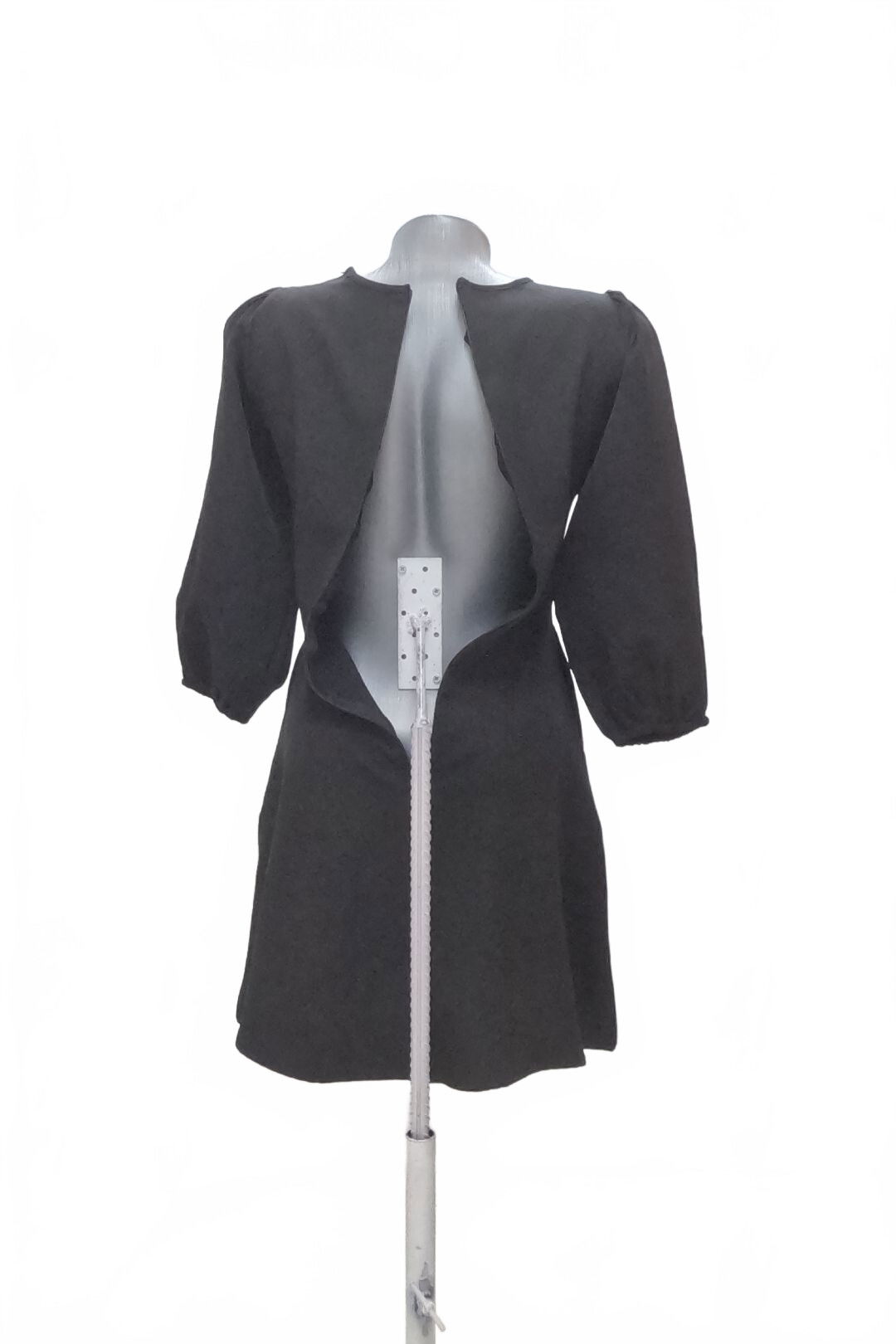 Dámske šaty Sinsay, farba čierna, veľkosť 2XS