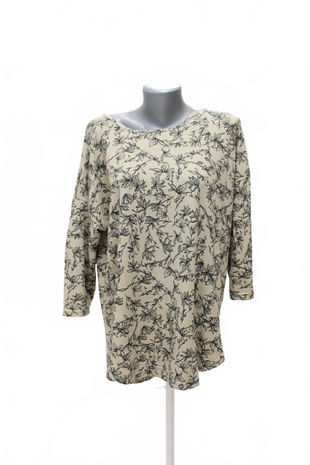 Dámské tričko Beloved bez potisku, barva vzorovaná, velikost XL