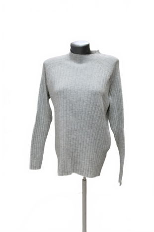 Dámské tričko Esmara bez potisku, barva šedá, velikost XL