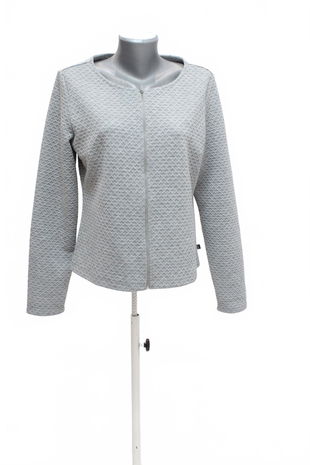 Dámska bunda Q/S, farba sivá, veľkosť L