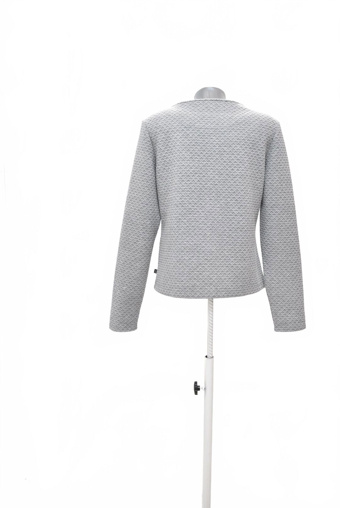 Dámska bunda Q/S, farba sivá, veľkosť L