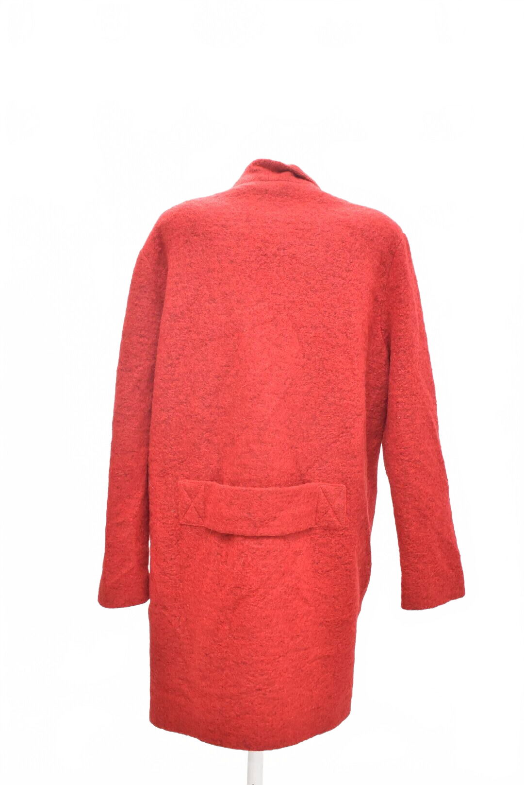 Dámský kabát More & More, barva červená, velikost 46