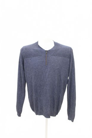 Pánský svetr Sisley, barva modrá, velikost L