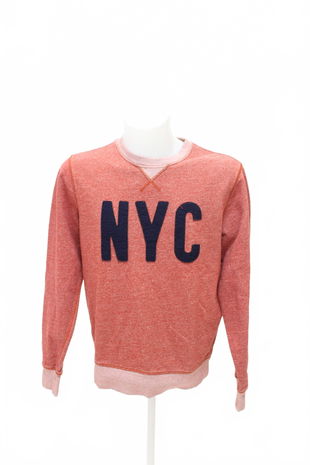 Pánská mikina Tommy Hilfiger s potiskem, barva červená, velikost M