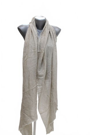 Dámský šátek Genesis, barva béžová