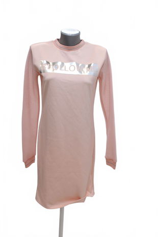 Dievčenské šaty C&A, farba ružová, veľkosť 170