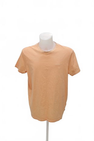 Pánské tričko Joop! bez potisku, barva oranžová, velikost L