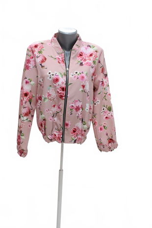 Dámska bunda Genesis, farba kvetovaná, veľkosť M