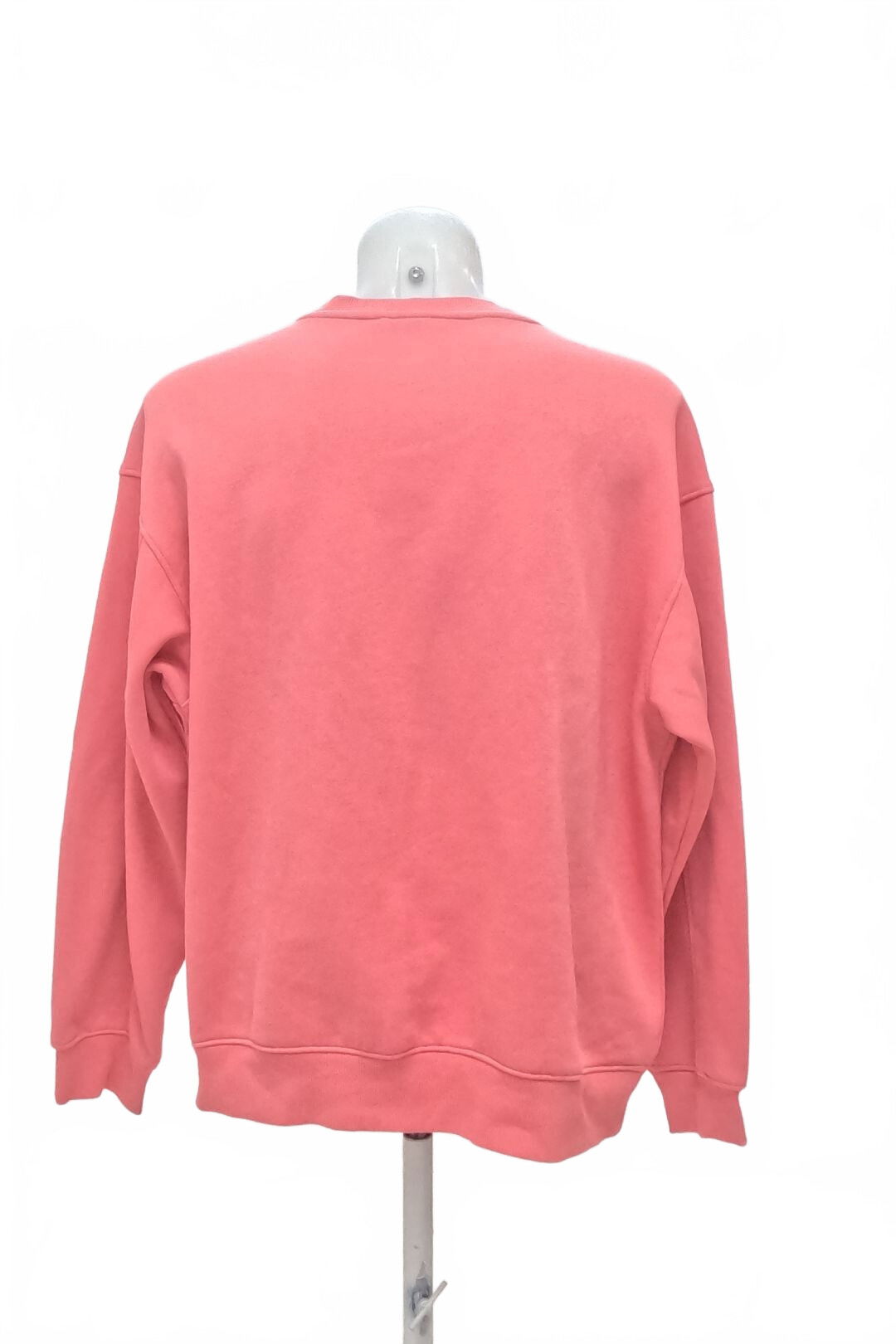 Pánská mikina H&M bez potisku, barva růžová, velikost L