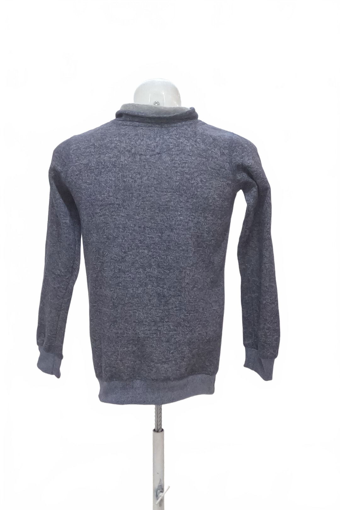 Chlapčenská mikina Chapter One bez potlače, farba modrá, veľkosť 158