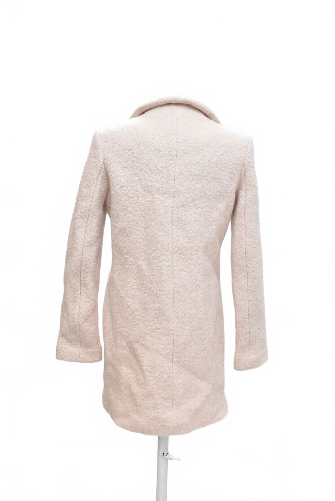 Dámsky kabát C&A, farba ružová, veľkosť 36