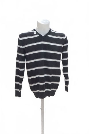 Pánský svetr Angelo Litrico, barva pruhovaná, velikost L