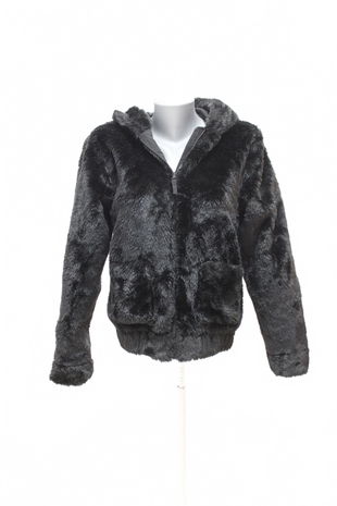 Dievčenská mikina H&M bez potlače, farba čierna, veľkosť 158