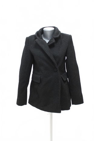 Dámsky kabát Fisherfield, farba čierna, veľkosť 36