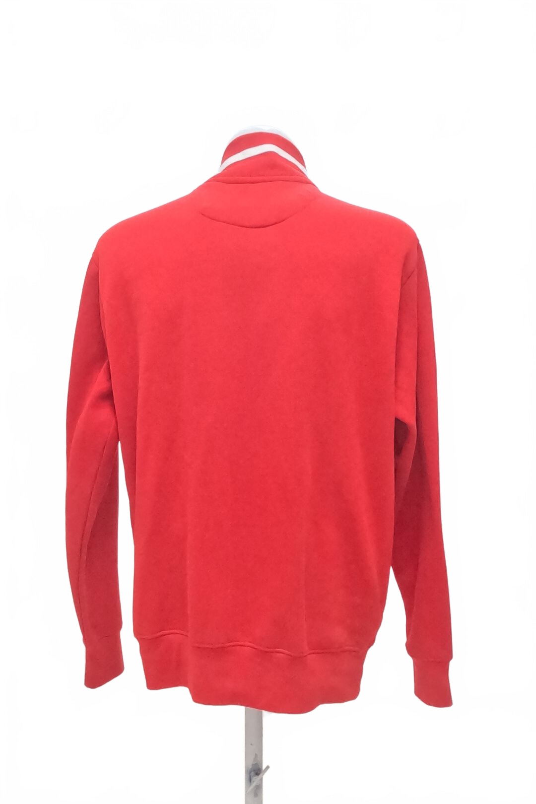 Pánská mikina Genesis bez potisku, barva červená, velikost XL