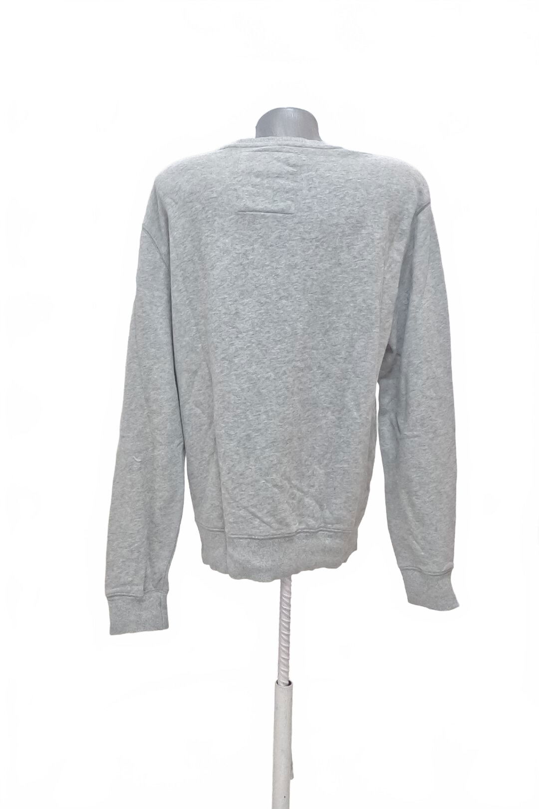 Dámska mikina Angelo Litrico s potlačou, farba sivá, veľkosť M