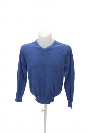 Pánský svetr Tommy Hilfiger, barva modrá, velikost S