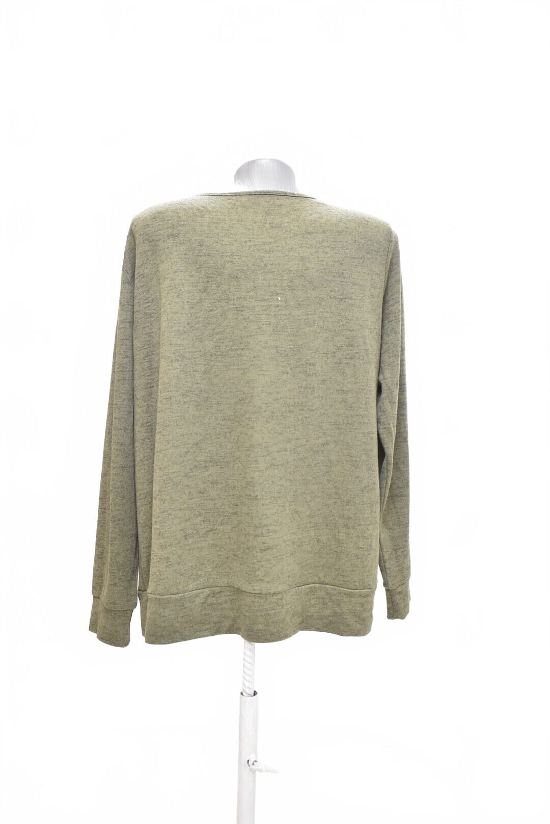 Dámské tričko Genesis bez potisku, barva khaki, velikost XL