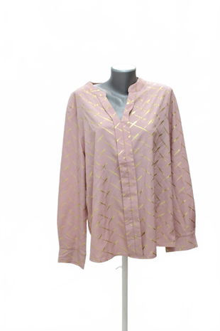 Dámské tričko Shein bez potisku, barva vzorovaná, velikost XL