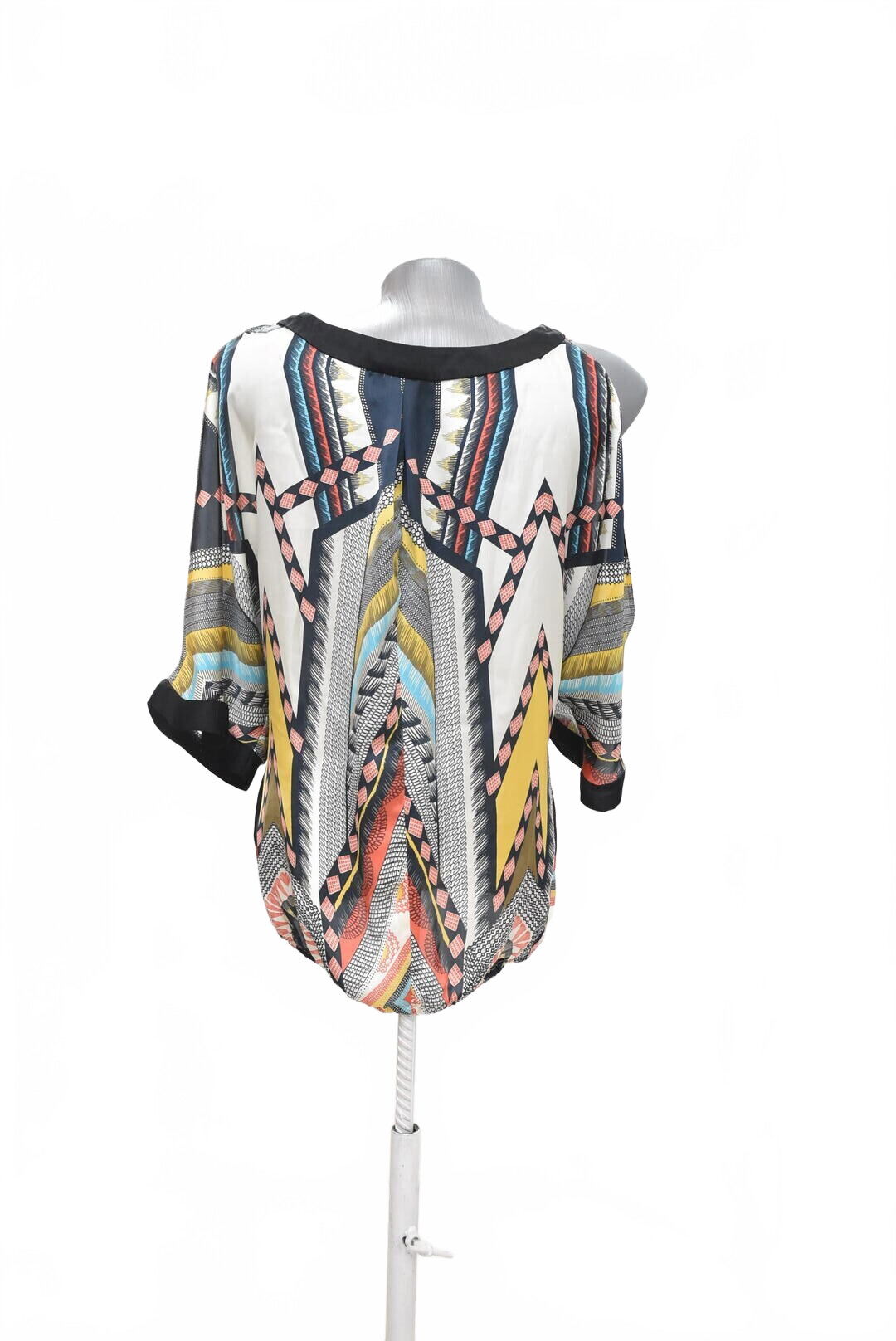 Dámske tričko Wallis bez potlače, farba vzorovaná, veľkosť S