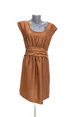 Dámske šaty H&M, farba hnedá, veľkosť 42