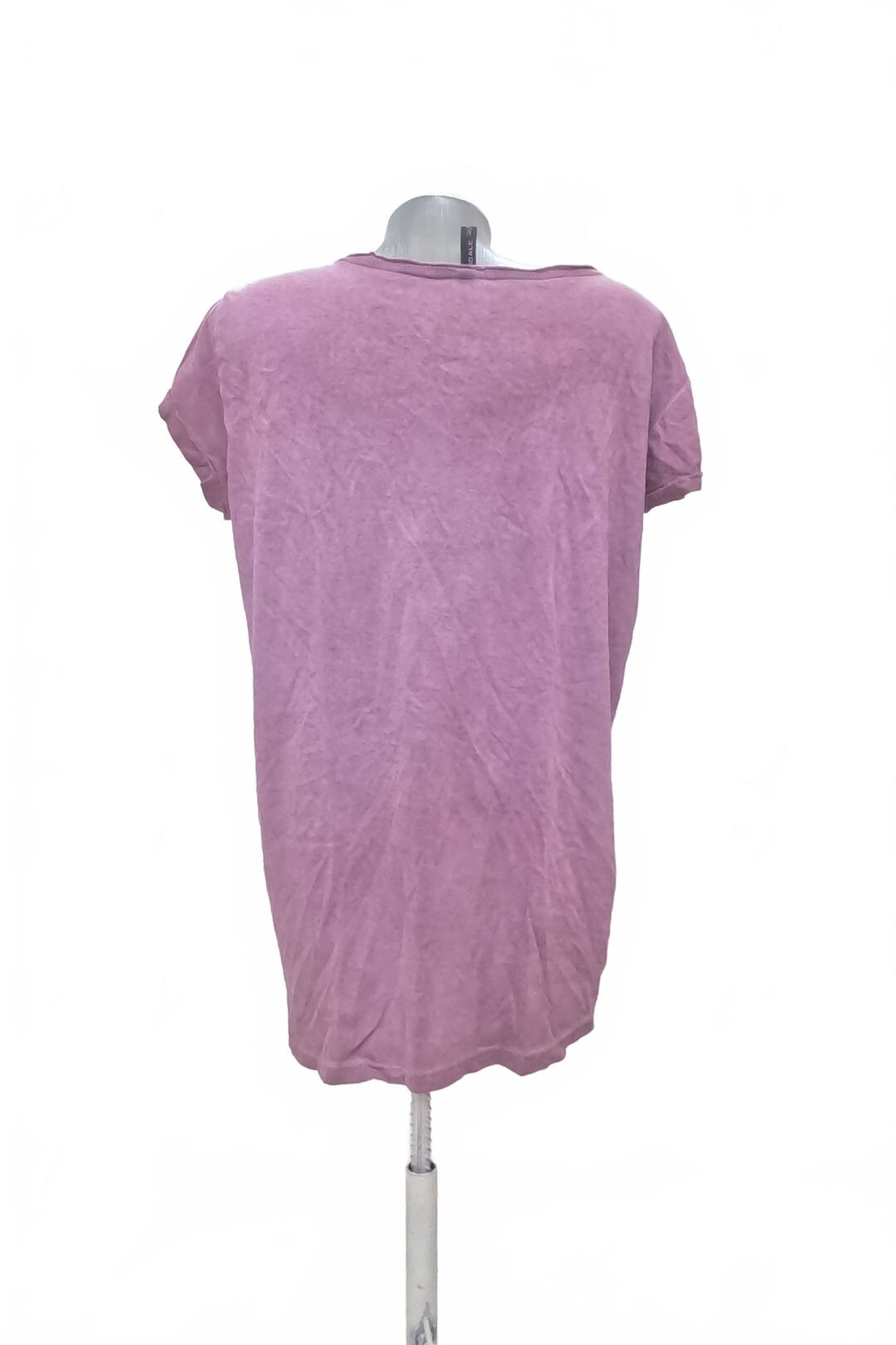 Dámske tričko Jean Pascale bez potlače, farba fialová, veľkosť L