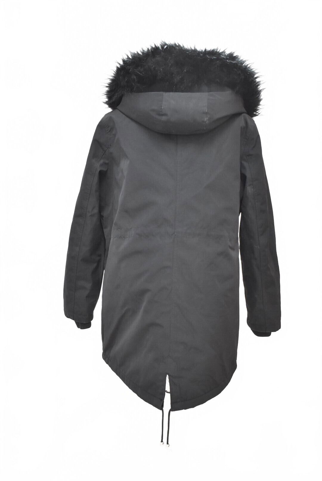 Dámska zimná bunda C&A, farba čierna, veľkosť 42