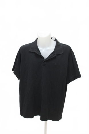 Pánské tričko Pierre Cardin bez potisku, barva černá, velikost 4XL