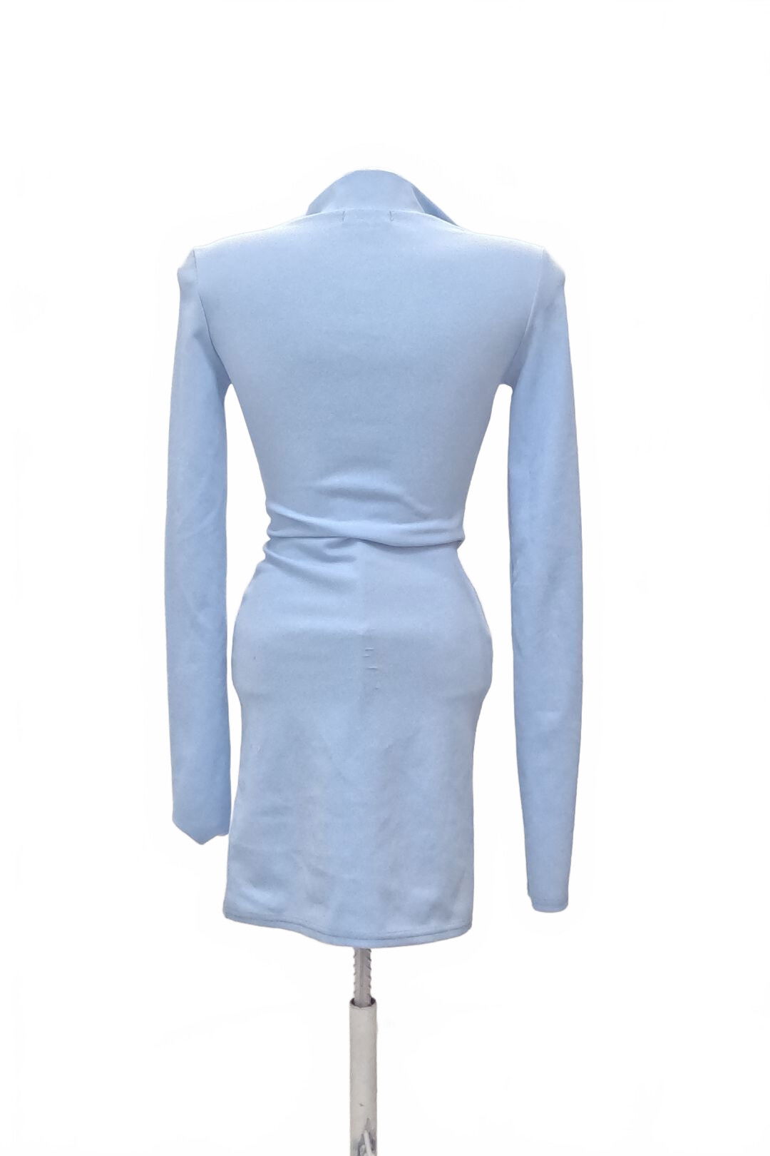 Dámske šaty Pretty Little Thing, farba modrá, veľkosť 34