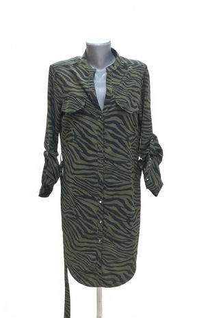 Dámske šaty Amisu, farba vzorovaná, veľkosť 38