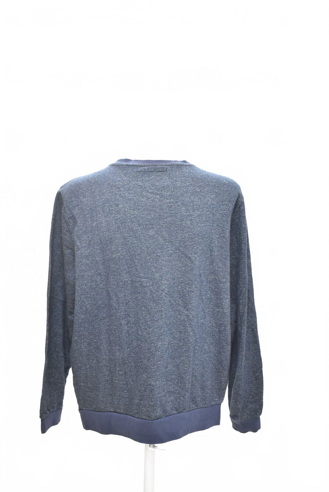 Pánská mikina C&A bez potisku, barva modrá, velikost XL