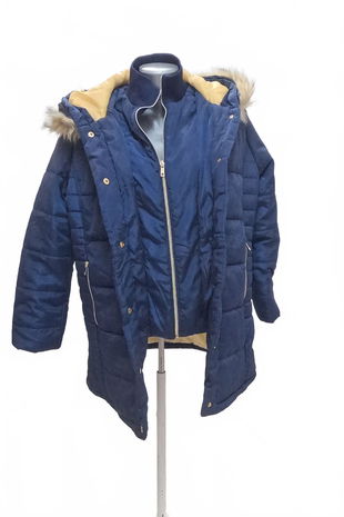 Dámska zimná bunda Atlas For Women, farba modrá, veľkosť 36