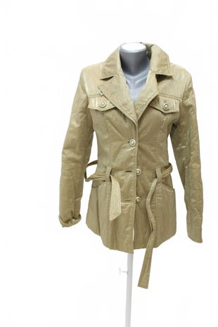 Dámsky kabát Kara, farba béžová, veľkosť S