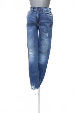 Dámske nohavice Ichi, farba denim, veľkosť S