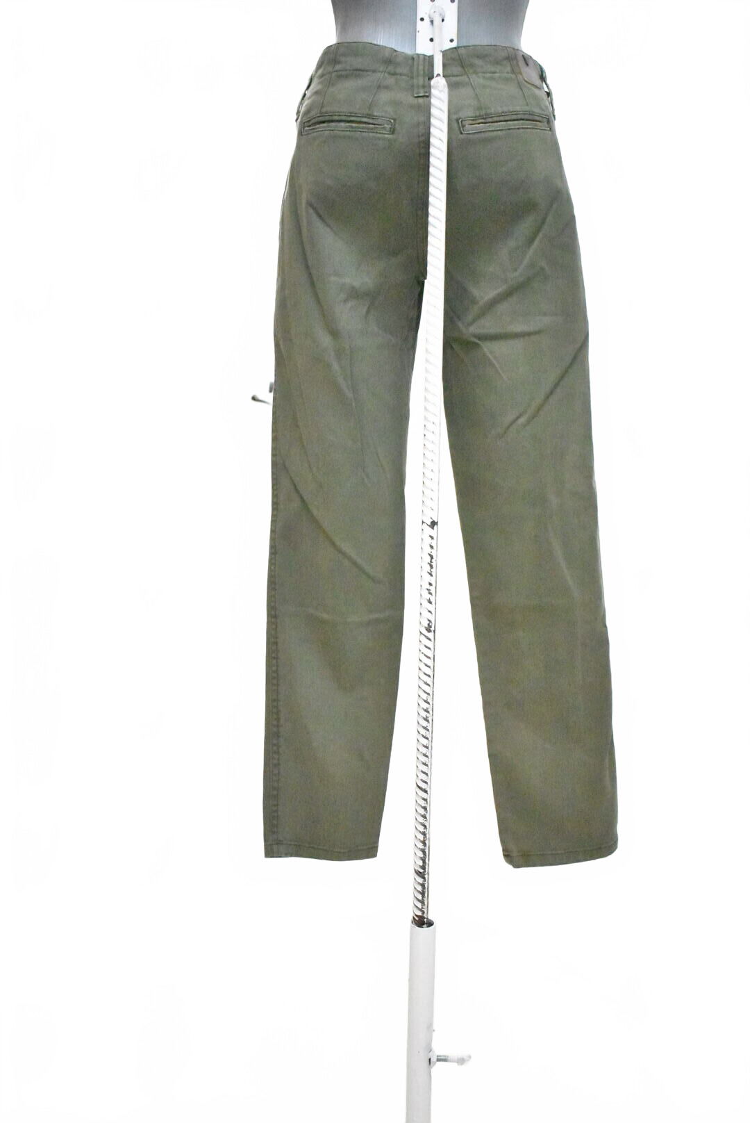 Dámske nohavice Guess, farba khaki, veľkosť S