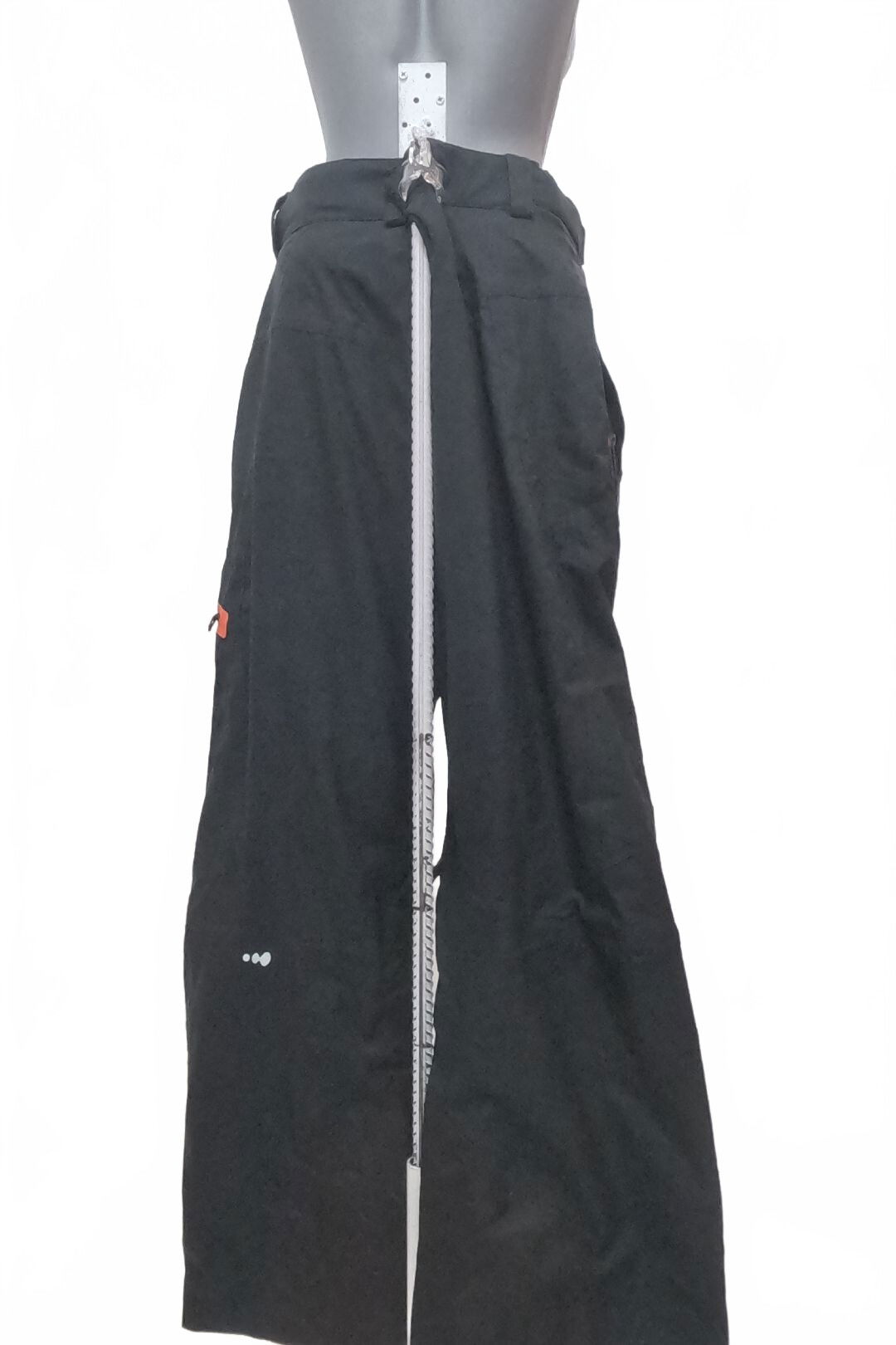 Pánské zimní kalhoty Decathlon, barva černá, velikost L