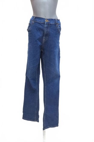 Pánské kalhoty X-Mail, barva denim, velikost 2XL