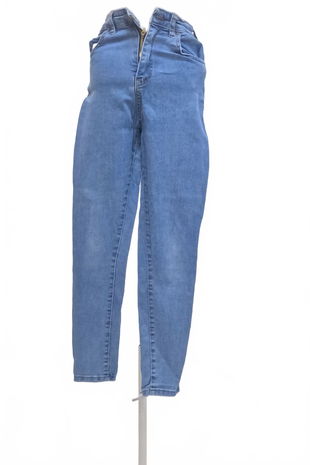 Dámske nohavice Trendyol, farba denim, veľkosť 36