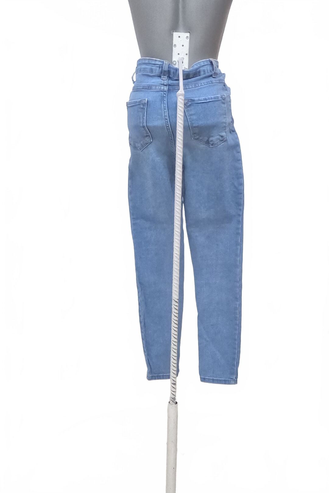 Dámske nohavice Trendyol, farba denim, veľkosť 36
