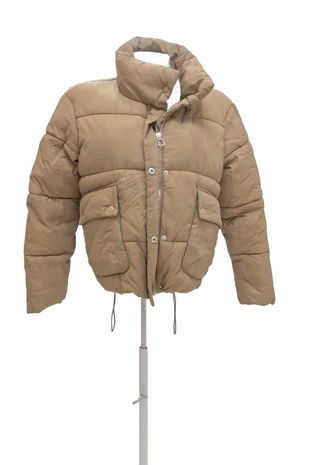 Dámska zimná bunda Sinsay, farba hnedá, veľkosť XS