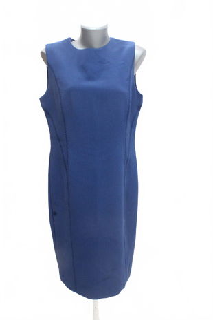 Dámské šaty Mango, barva modrá, velikost XL