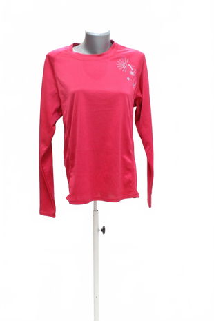 Dámske tričko Arcore bez potlače, farba ružová, veľkosť L