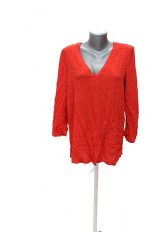 Dámske tričko Kappahl bez potlače, farba červená, veľkosť 42