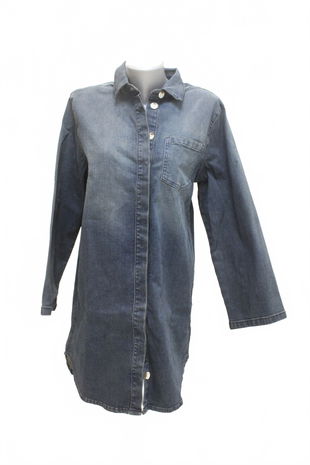 Dámske šaty John Baner, farba denim, veľkosť 36