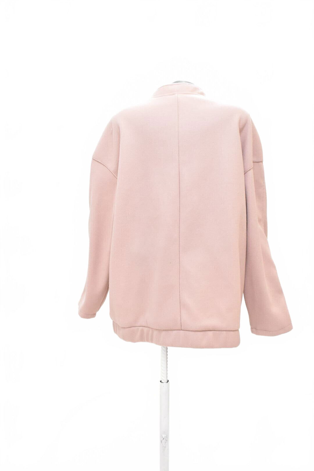 Dámsky zimný kabát Shein, farba ružová, veľkosť 44