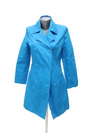 Dámsky kabát Ichi, farba tyrkysová, veľkosť S
