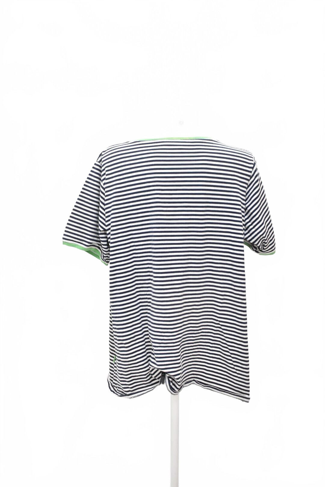 Pánské tričko Genesis bez potisku, barva pruhovaná, velikost 4XL